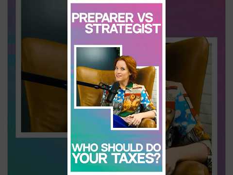 Hiring the Right Person: Tax Preparer VS Tax Strategist #podcastclips #paylesstaxes #startup