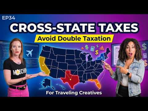 Cross-State Taxes for Creatives: How to Avoid Double Taxation